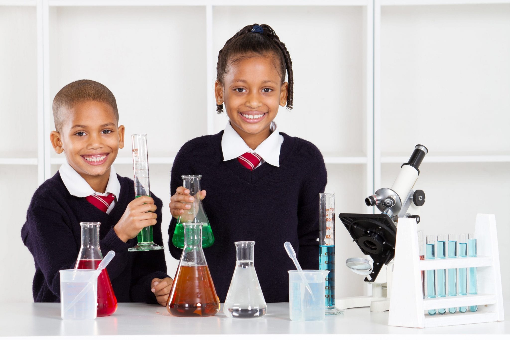 Too education. School Science for children Lab.